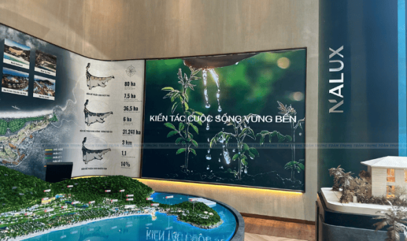 MÀN HÌNH LED P2.5 TRONG NHÀ - TRUNG NAM BUILDING