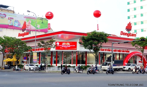 MÀN HÌNH LED P4 OUTDOOR - SHOWROOM ĐỒNG TÂM ĐÀ NẴNG
