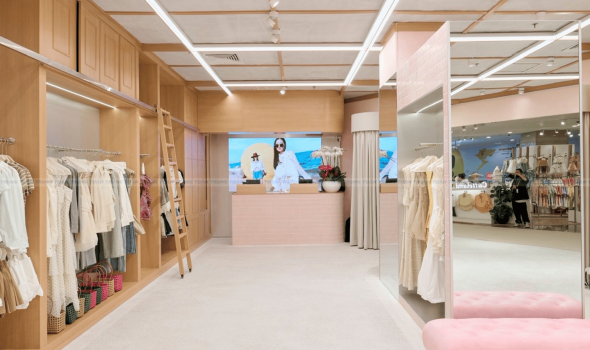 Màn hình LED cho shop thời trang K CLOSET 