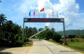 Cổng chào H.An Lão - Bình Định