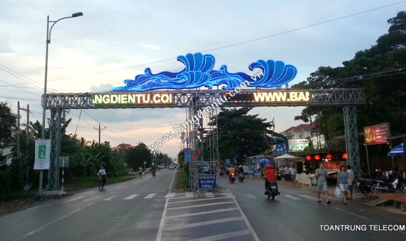 cổng chào Trần Hưng Đạo - Phú Quốc