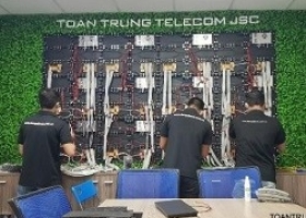 Thi công lắp đặt màn hình LED trong nhà, ngoài trời