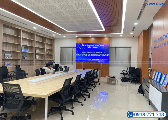 lắp đặt màn hình LED P2