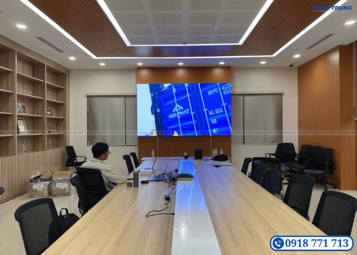 lắp đặt màn hình LED P2