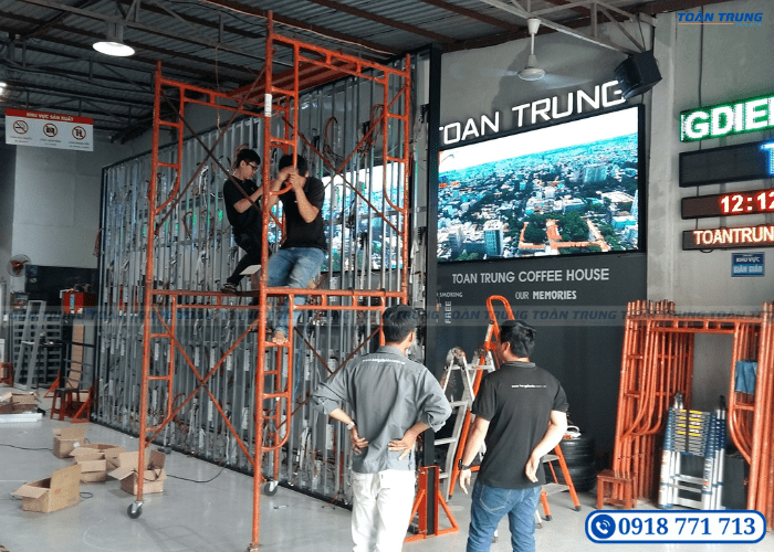 sản xuất khung màn hình led 