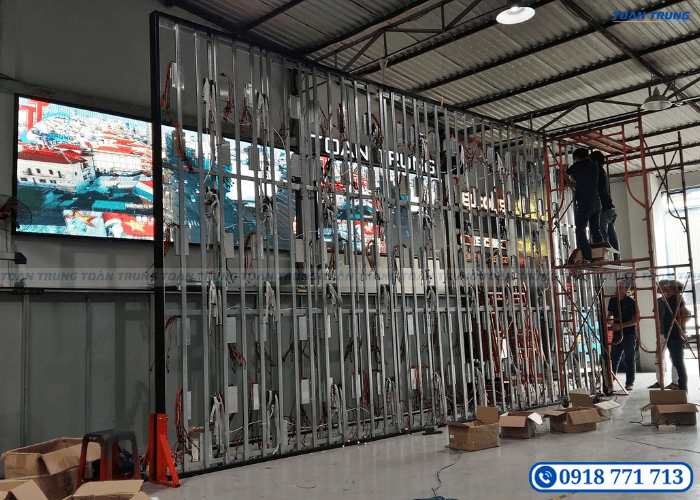 sản xuất khung màn hình led p3 indoor 