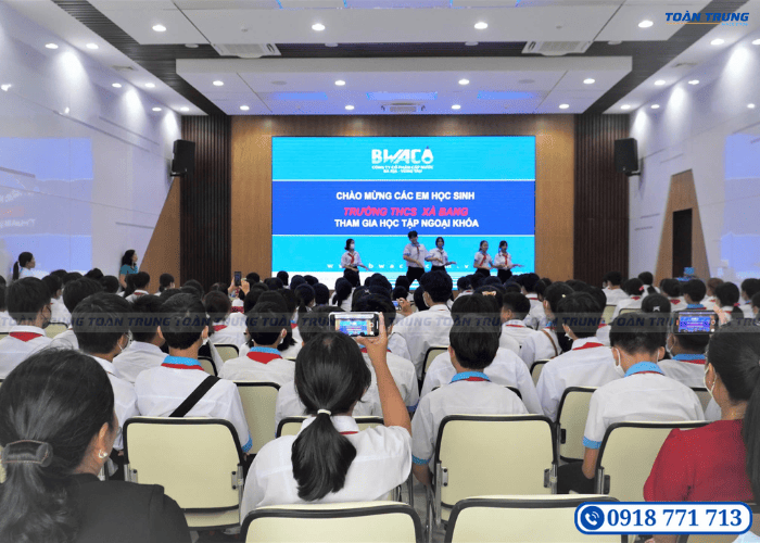 Màn hình LED P4 tại hội trường