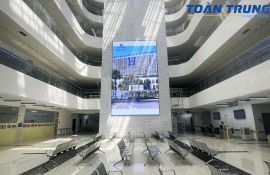 MÀN HÌNH LED P2 INDOOR - BỆNH VIỆN ĐẠI HỌC QUỐC TẾ HỒNG BÀNG 