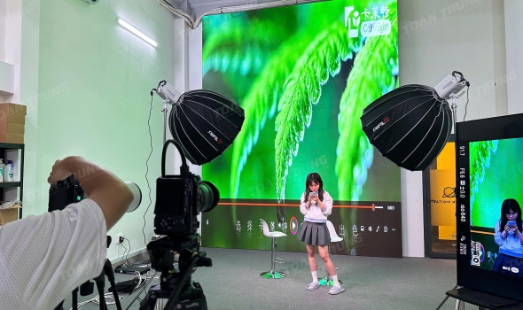 MÀN HÌNH LED CHO PHÒNG LIVESTREAM CHUYÊN NGHIỆP